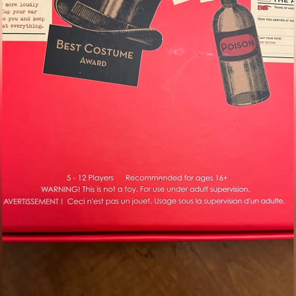 Table Fun Get Together Murder Mystery Game. New - Never Used. - Picture 11 of 12